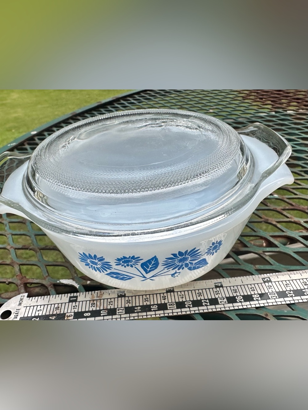 Fire King Cornflower Blue #472